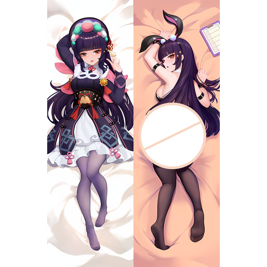 Vỏ gối Anime Dakimakura Yun Jin In hai mặt Halloween kích thước thật