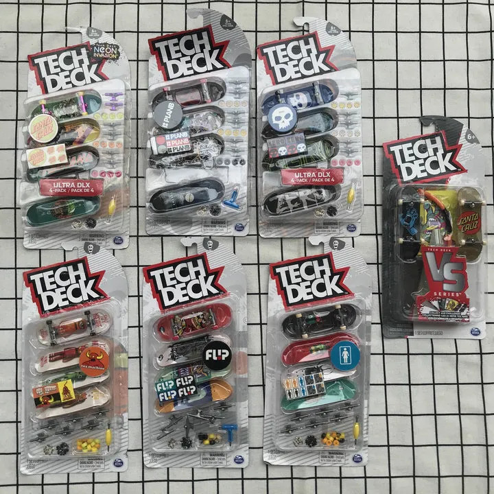 American Tech Deck Fingerboard Fingerboard Fingerboard Ngón Tay Thể Thao Flip Seesaw Bộ Sưu Tập Ngón