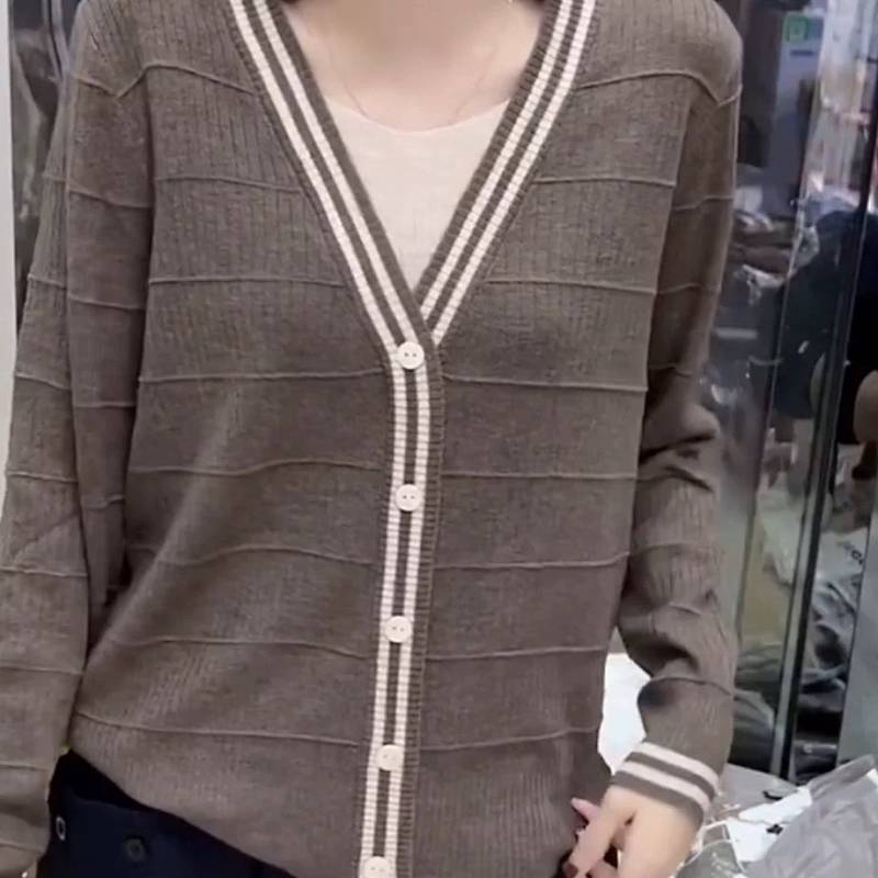 Women's Autumn and Winter New Two-Piece Knitwear Long Sleeve Fashion Design Bottoming Sweater r1sQ