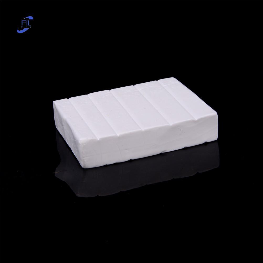 FIL Lò nướng-bake Clay Fimo Polymer Clay Figuline 250g / paet Màu trắng Soft Cay Modeling OP