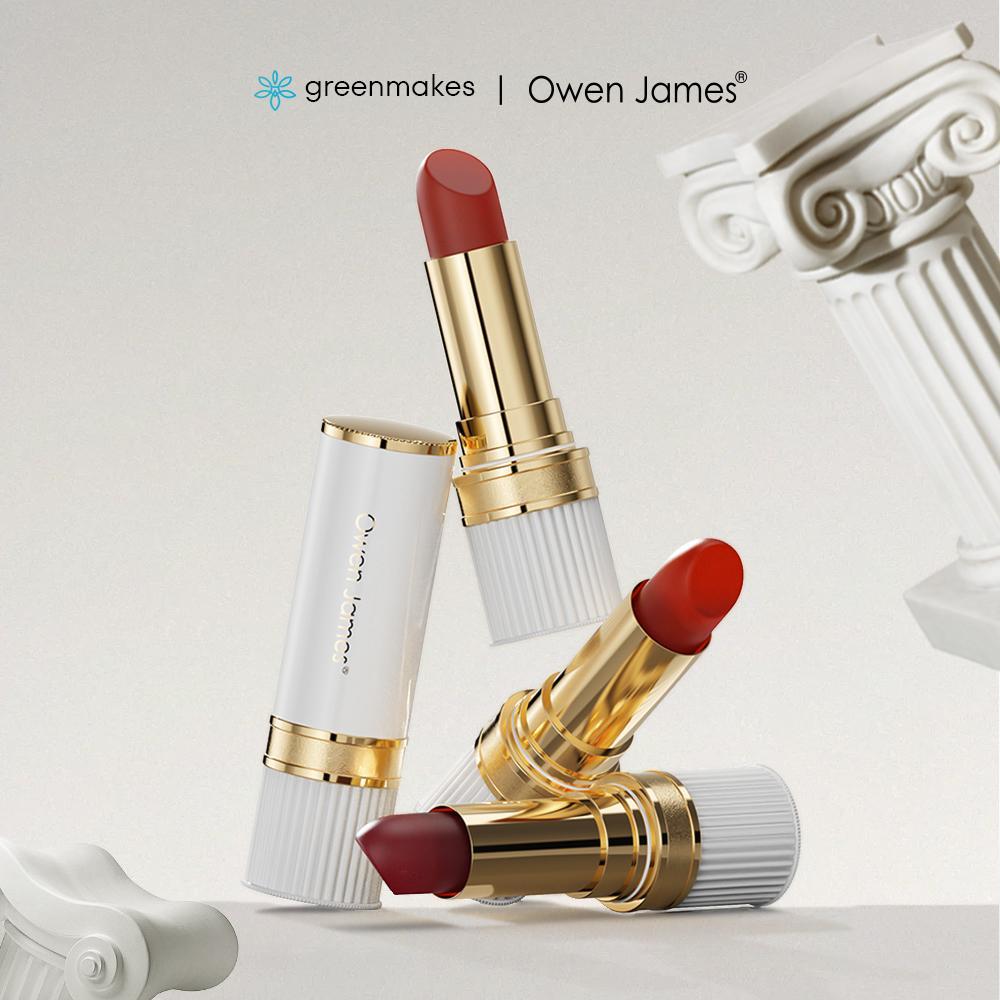 Son môi OWEN JAMES Matte Mate - Chống nước & Dưỡng ẩm & Sắc tố cao