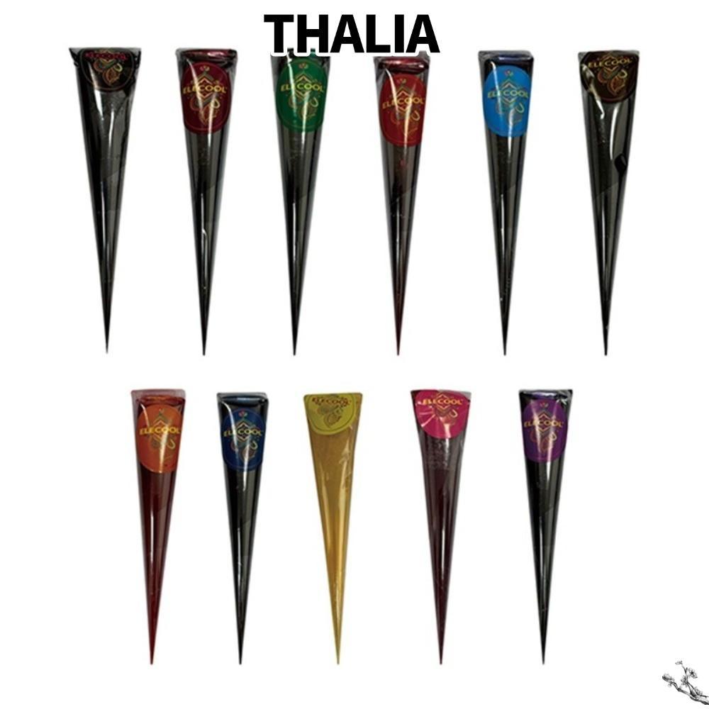 Kem Xăm Henna Temporary Tattoo Ink - Màu Nâu Đen, Dễ Sử Dụng