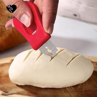 SJJL 2 chiếc Máy cắt bột chua, Máy cắt tỉa bánh mì Mini, Dụng cụ làm bánh với máy cắt thay thế Công cụ chấm điểm bánh mì có thể mở rộng Tủ lạnh