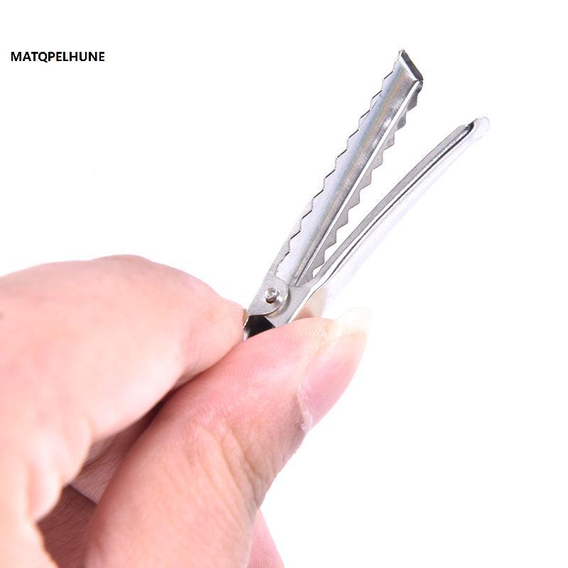 50 Chiếc Kẹp Tóc Nơ Răng Barrette Kim Loại Cá Sấu - DIY Việt Nam