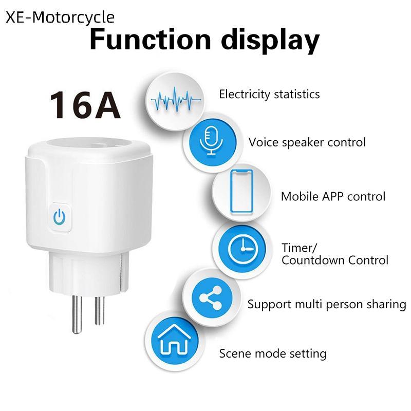 GG Smart Plug WiFi Soet EU 16A / 20A Có chức năng hẹn giờ màn hình nguồn Tuya Smart Life APP Control
