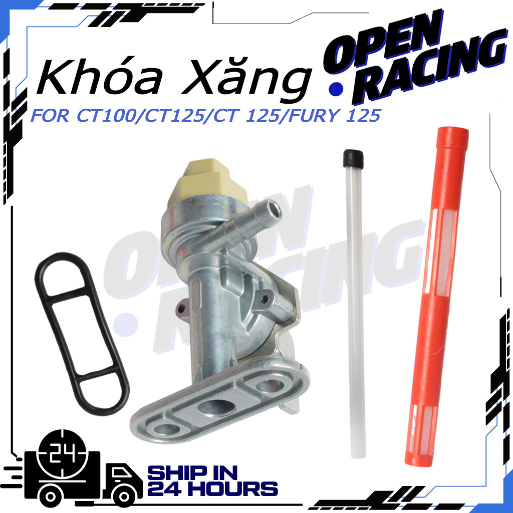 Khóa Xăng CT100 / CT125 / CT 125 / FURY 125