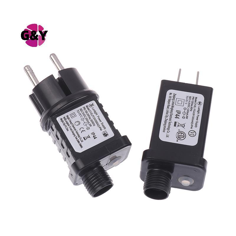G & Y EU / US Cắm 5VDC 6W 8 Chức Năng SELV Đèn LED Driver Switch Adapter IP44 Chiếu Sáng Laser Chống