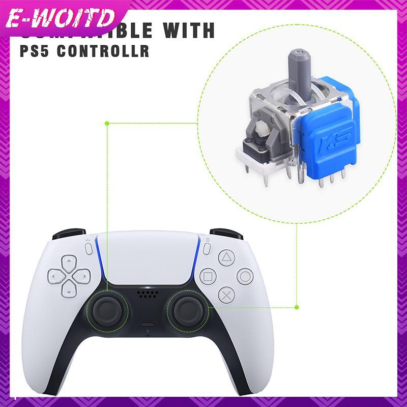 E-WOITD Thay Thế 3D Analog Hall Effect Joysti Cho Playstation 5 Bộ Điều Khiển Trò Chơi Thumbsti Bộ P