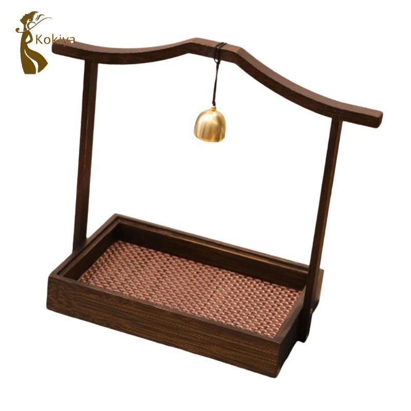 Khay đựng đồ ăn nhẹ bằng tre Hộp đựng món khai vị cho bữa tiệc phòng khách gia đình