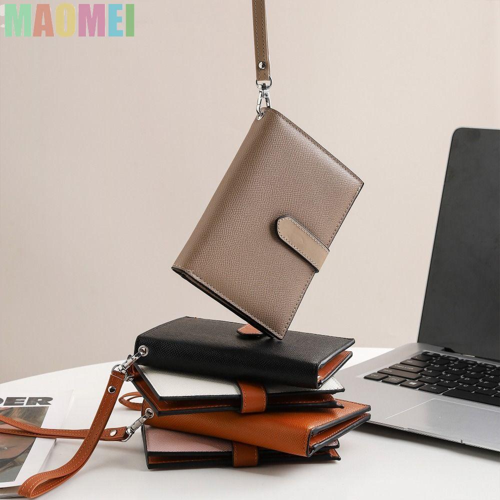 Túi đựng hộ chiếu MAOMEI PU, Ví du lịch có dây buộc, Hộp đựng thẻ sáng tạo Máy bay Check-in Giá đỡ v