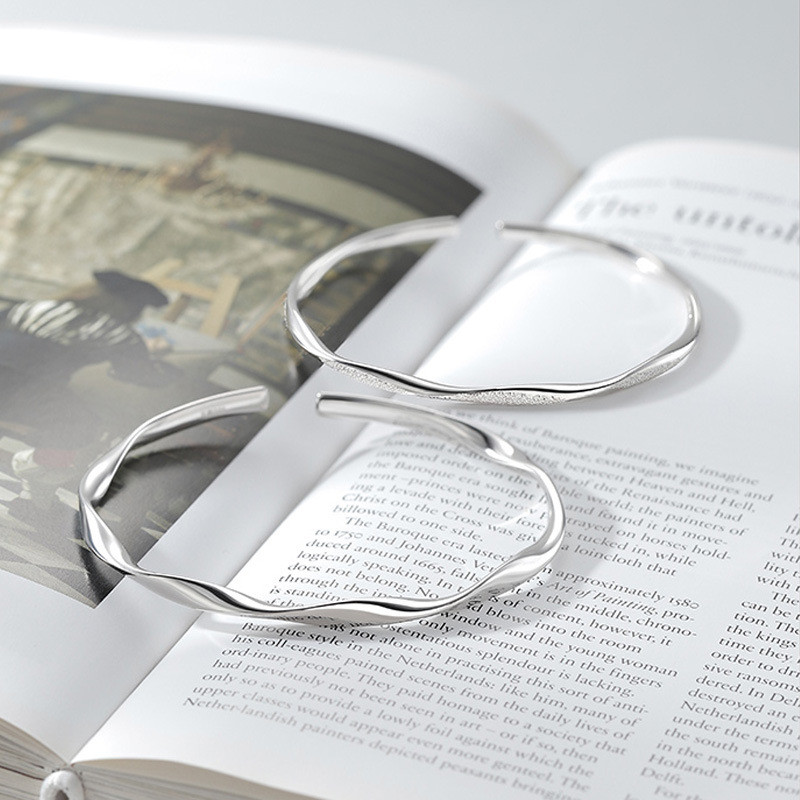 Mobius Vòng tay nam nữ cặp đôi thời trang, hiệu ứng nhấp nháy cát mờ