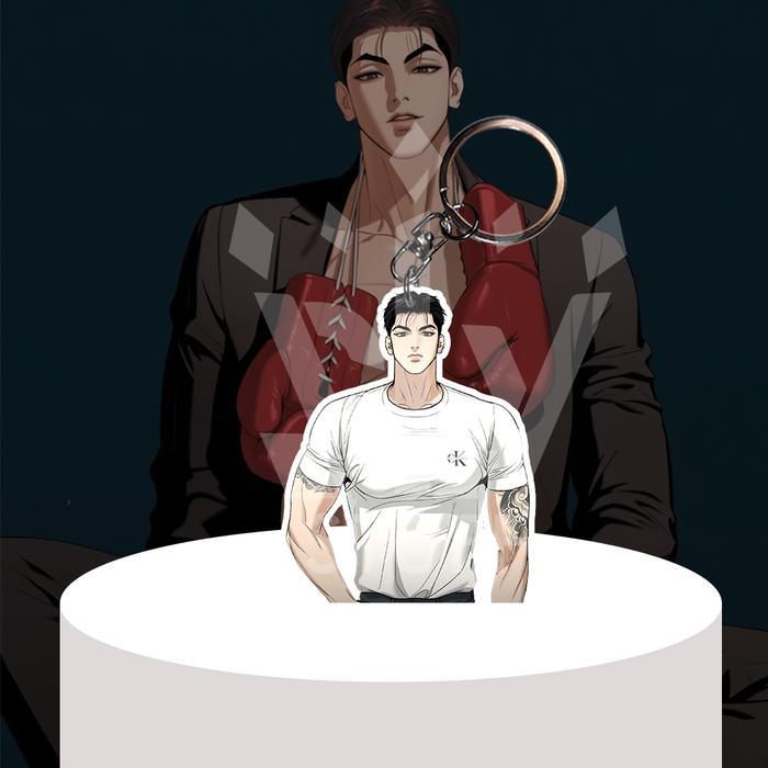 Gantungan Kunci / Gantungan HP Manhwa Jinx - Joo Jaekyung - Ganci Akrilik - Keychain - Jaekyung 1, G