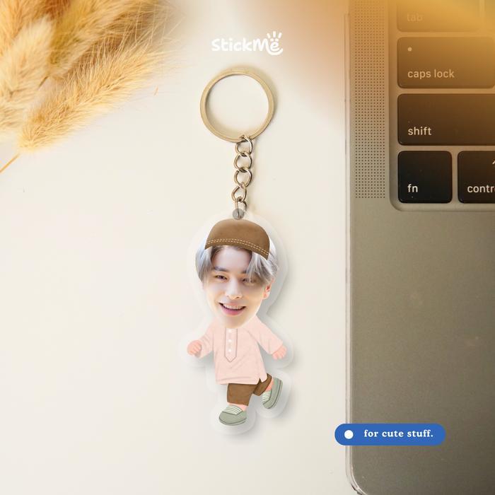 Gantungan Kunci Ganci Keychain Acrylic Kpop ENHYPEN Idol Korea Series Anti Banting Untuk Tas Kunci M