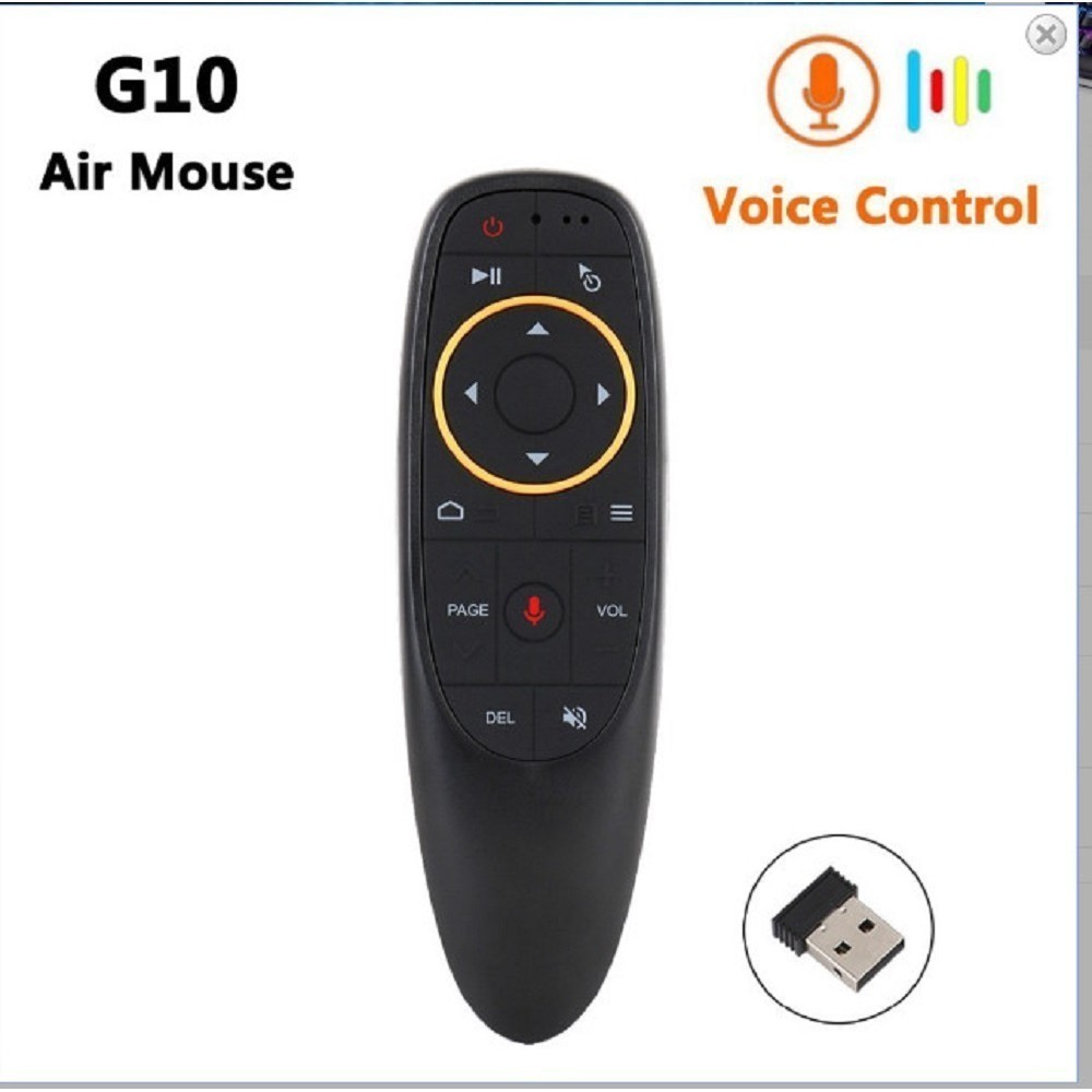 Điều khiển chuột bay tìm kiếm bằng giọng nói Airmouse Remote Voice G10S, BH 1 tháng