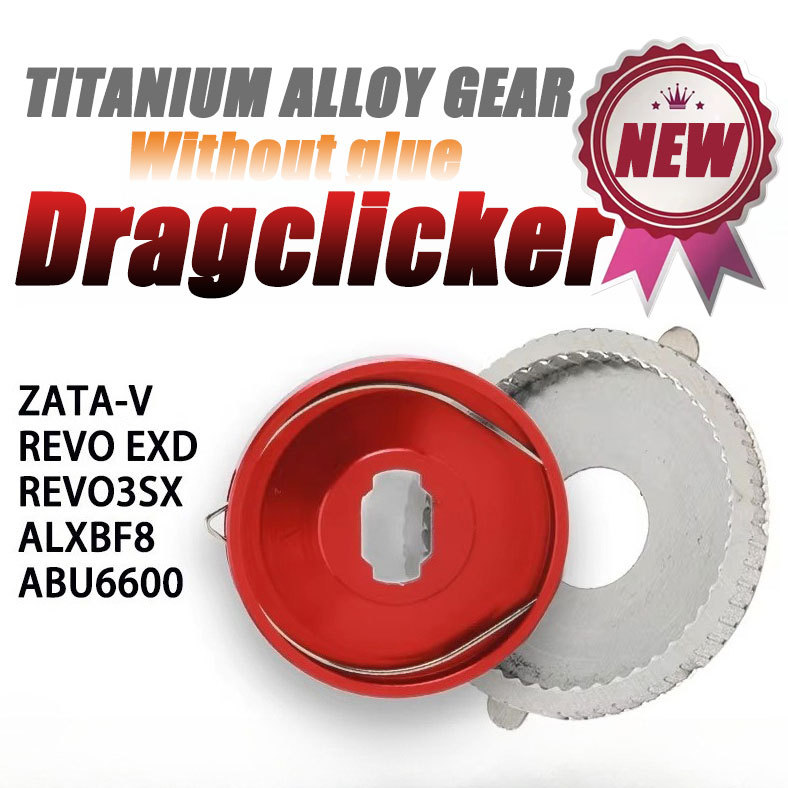 Dragclicker Mới Hợp Kim Titan Kéo Clicker Cho Abu Garcia Zata Revo Reel