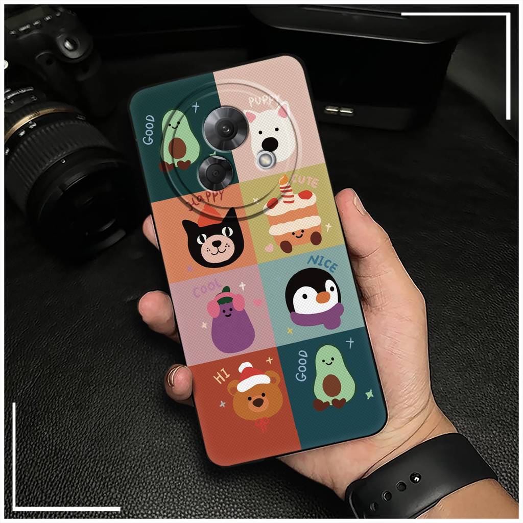 Ốp Điện Thoại Động Vật Chống Va Đập Cho Meizu Lucky08 Vỏ Mềm Hoạt Hình Chống Thấm Nước Túi Điện Thoạ