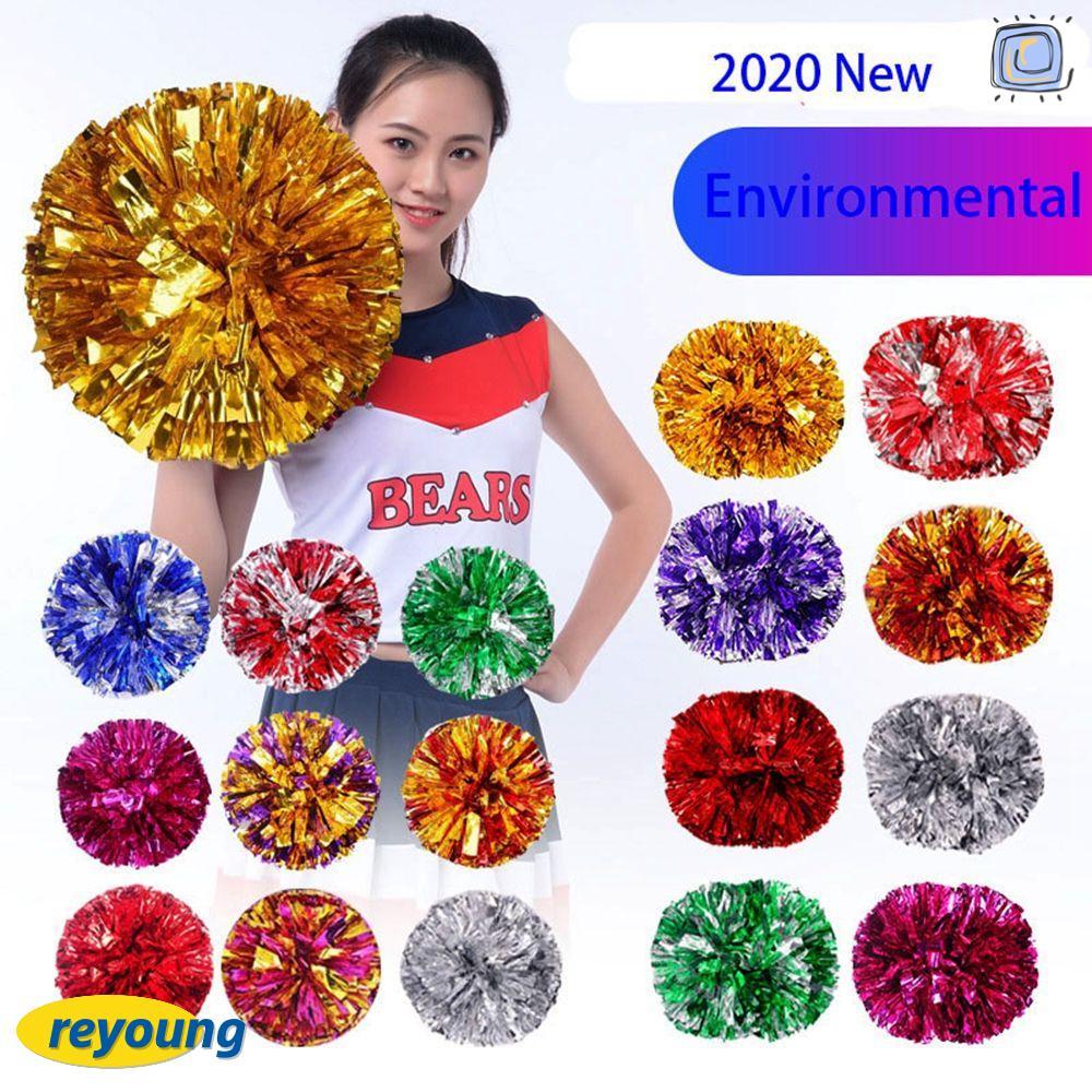 REYOUNG Cổ Vũ Bóng Cổ Vũ Phong Cách Nhẫn Đôi Lỗ Tay Cầm Lạ Mắt Khiêu Vũ Trang Trí Tiệc