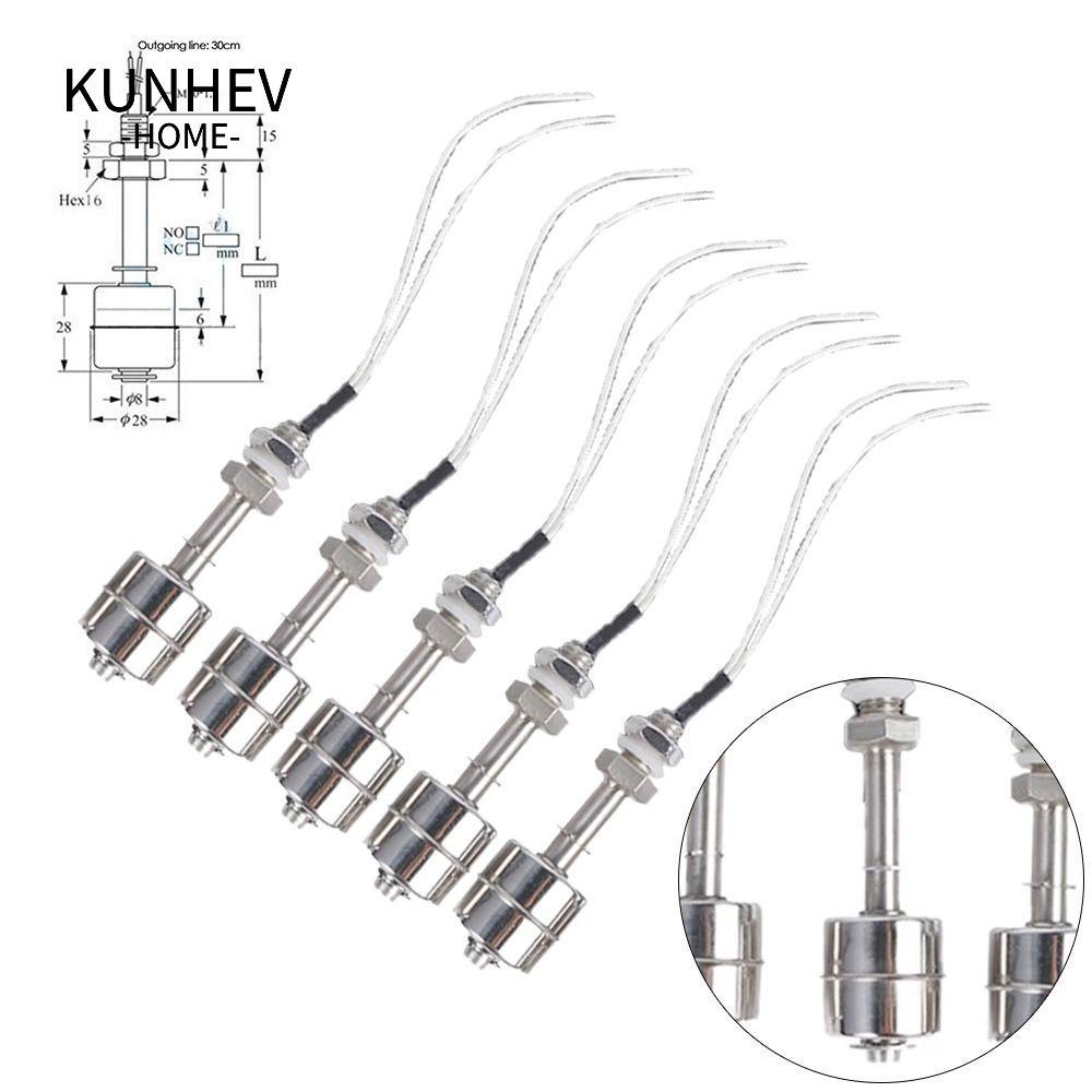 KUNHEV Tank Liquid Water Level Sensor Level Switch Double Ball Float Switch Water Level Switch Tank 