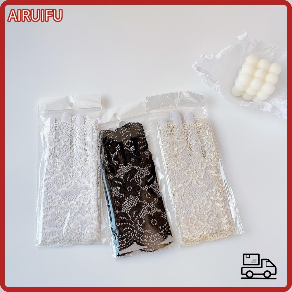 Găng tay cưới cô dâu AIRUIFU, Găng tay ren Găng tay cưới cô dâu Găng tay ren, Găng tay lái xe bằng t