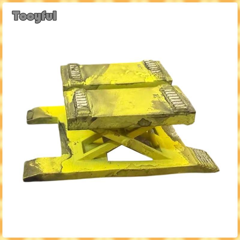 1 / 64 Diorama Garage Lifter Model Micro Garage Scene Decor Collection DIY Scene Display Accessory M