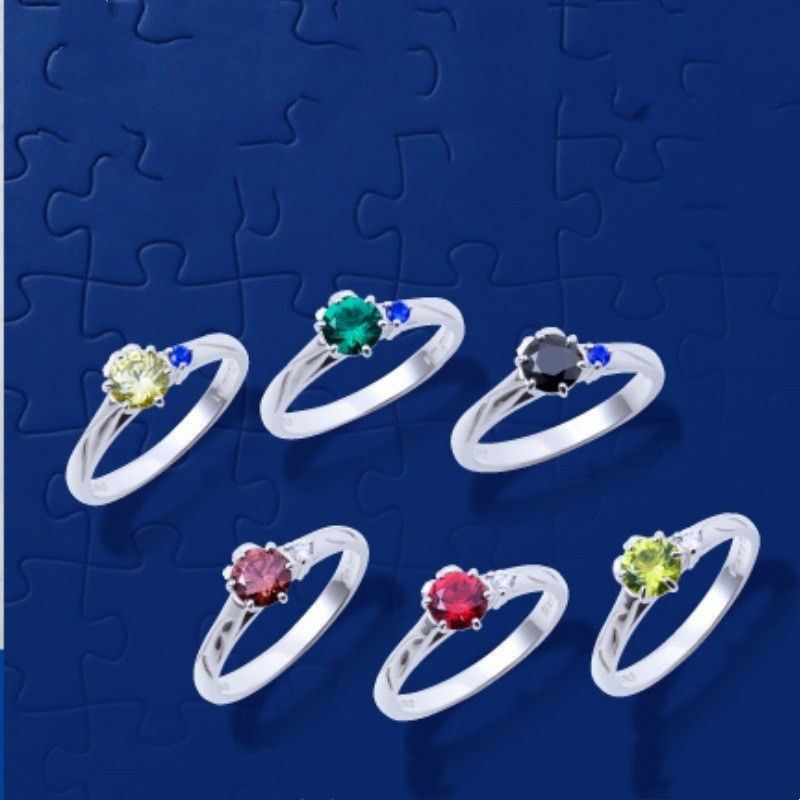 Khóa Nhẫn Anime Seishiro Nagi & Oliver Aiku - Hợp Kim Thời Trang, Quà Tặng Đặc Biệt