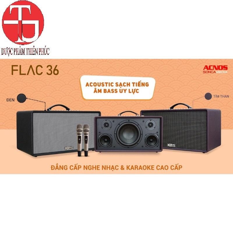[HCM] Loa Karaoke Acnos Flac 36 / Kbeatbox FLAC36 - 3 đường tiếng - chính hãng mới 100% - audio chin