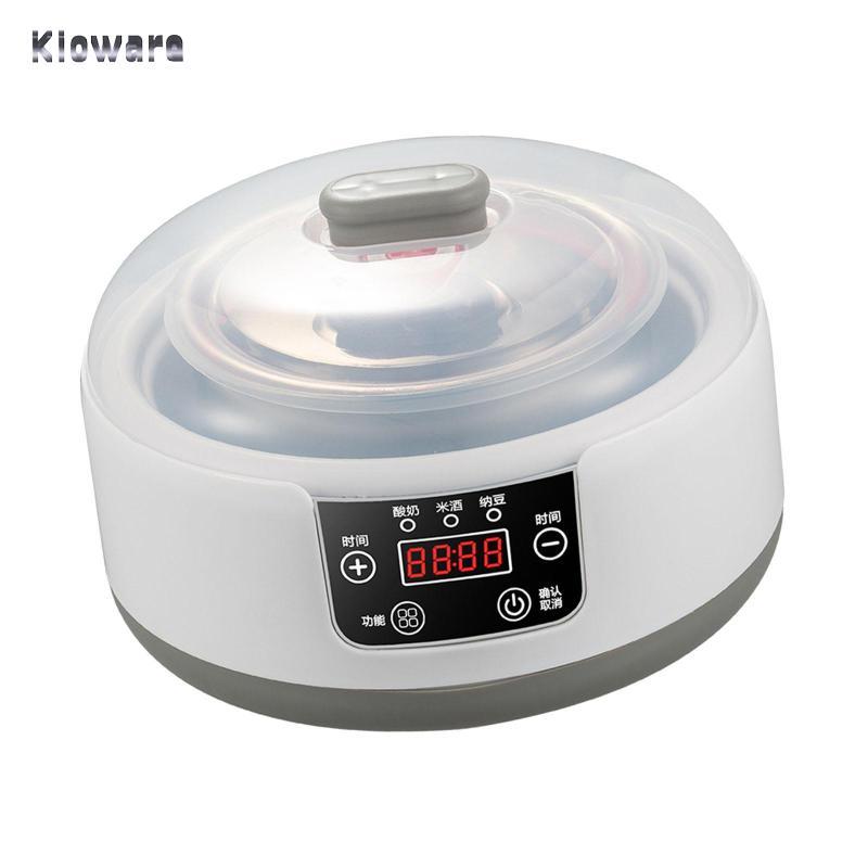 Máy làm sữa chua điện Nồi bên trong bằng thép không gỉ, Thời gian điều chỉnh gia đình, Máy làm rượu gạo Natto, Máy ấp sữa chua gia đình