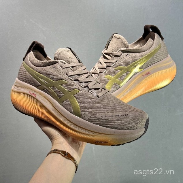Asics Asics Gel-Nimbus 27 Nam Nữ Chạy Bộ Gel-Nimbus 26 Đệm Thể Thao Nhẹ Giày THAJ RAKA