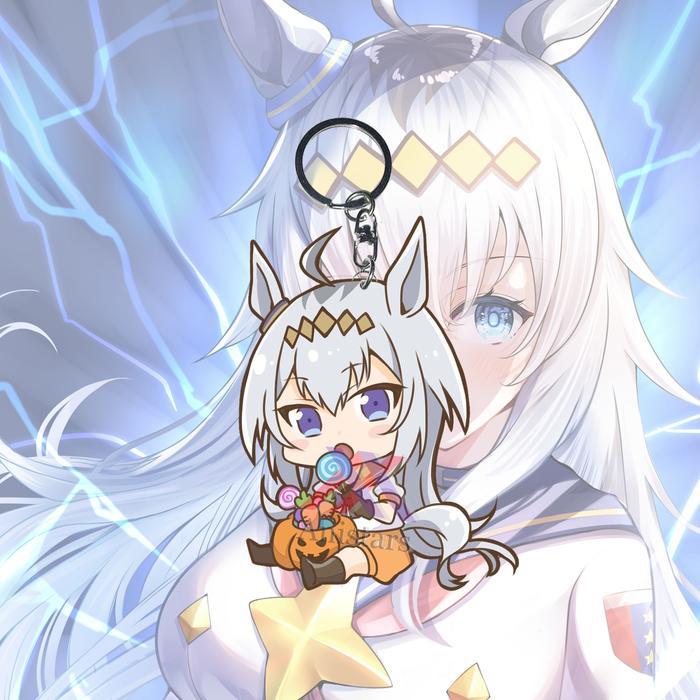 Gantungan Kunci Uma Musume Oguri Cap 01 - Ganci - Key Chain