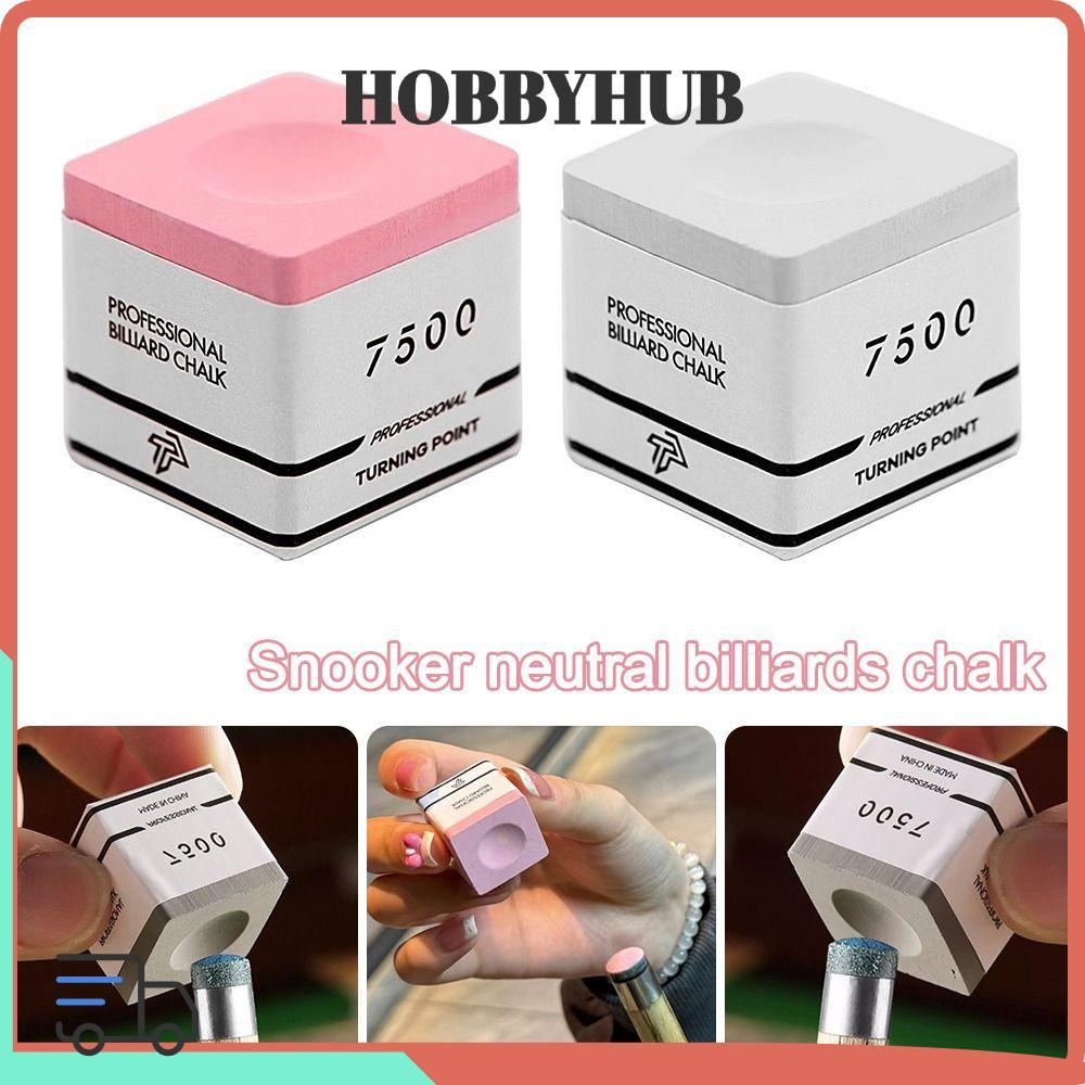 Phấn bi-a HOBBYHUB TP7500 Hồng / Xám