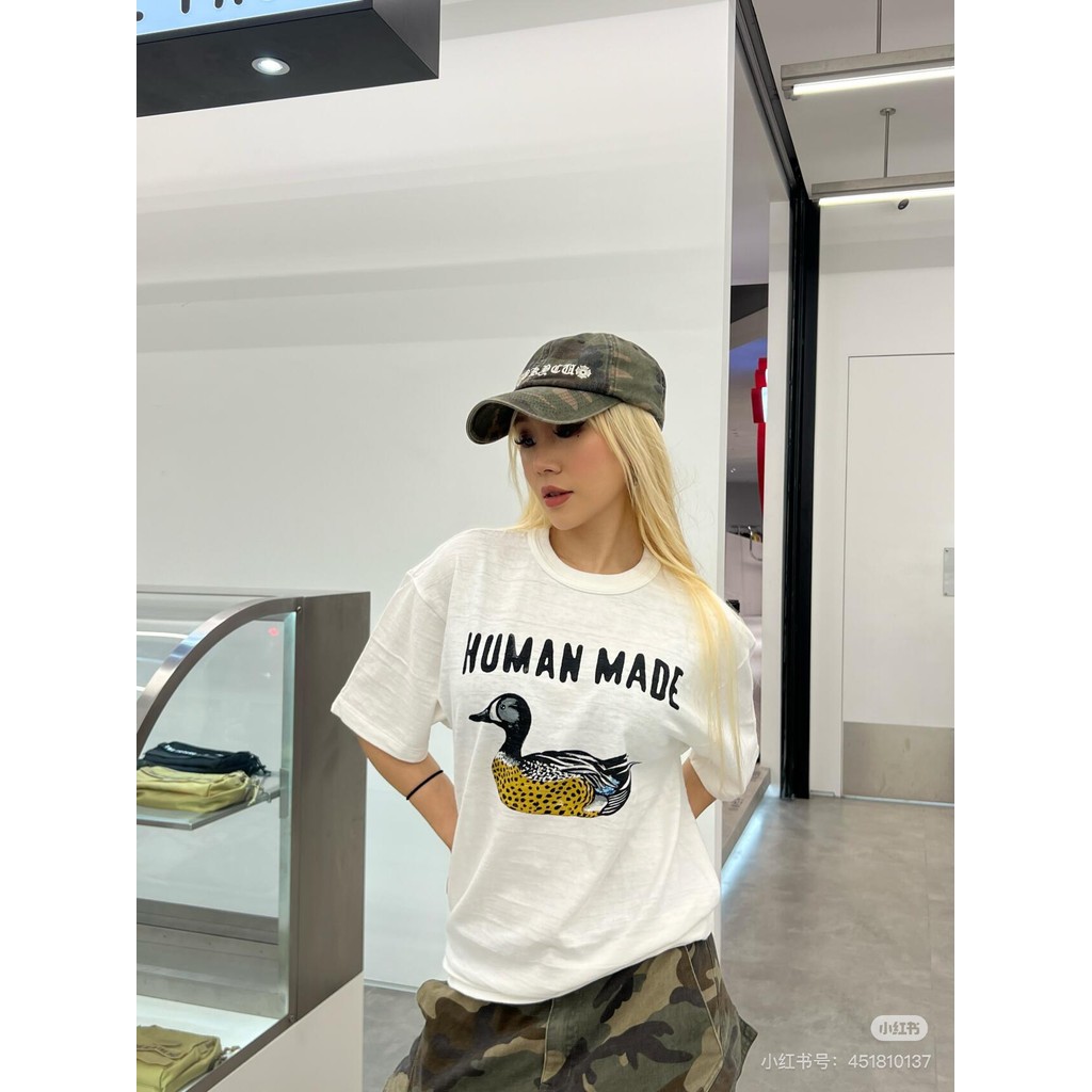 LRH0 Human Leopard-print duck280Seamless bamboo fiber short-sleeve couple style T Shirts available f