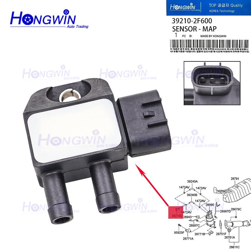 39210-2F600 392102C 600 392512A600 392512A610 9022090001 Cảm Biến MAP Cho Xe Hyundai / Kia H1 CEED K