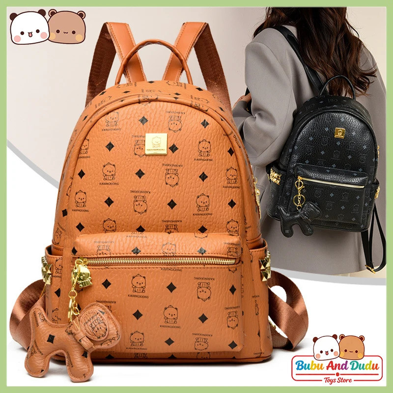 Ba lô Bubu và Dudu mới Panda Bubu và Yier Túi đeo vai thời trang Ba lô đi lại Quà tặng sinh nhật