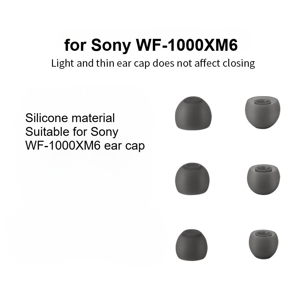 Suitable for Sony WF-1000XM6 Ear Cap Silicone Earbuds