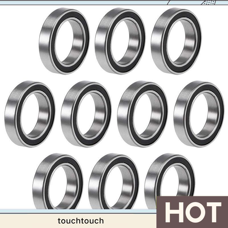 10 CÁI 6701- 12X18X4 mm Vòng bi rãnh sâu kín cao su thu nhỏ touchtouch.vn