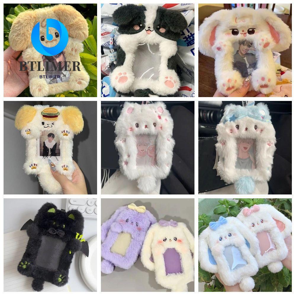 Hộp đựng thẻ ảnh BTLIMER, Thỏ tai lớn đa chức năng / Photocard Border Collie, Phim hoạt hình Thỏ / C