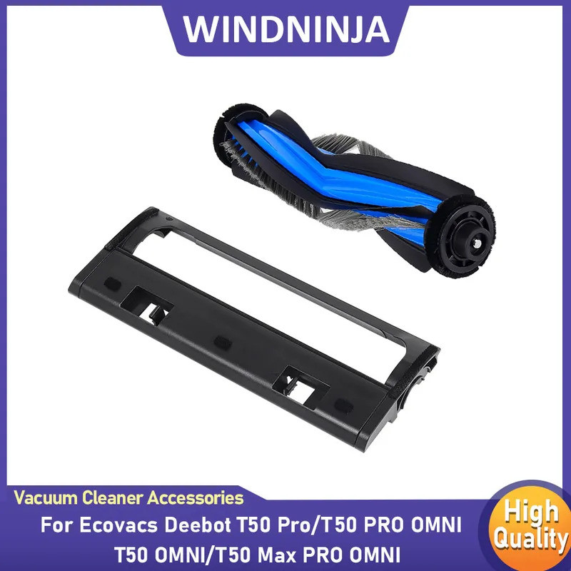 Bàn Chải Chính, Vỏ Bàn Chải Chính Cho Ecovacs Deebot T50 Pro / T50 PRO OMNI / T50 OMNI / T50 Max PRO