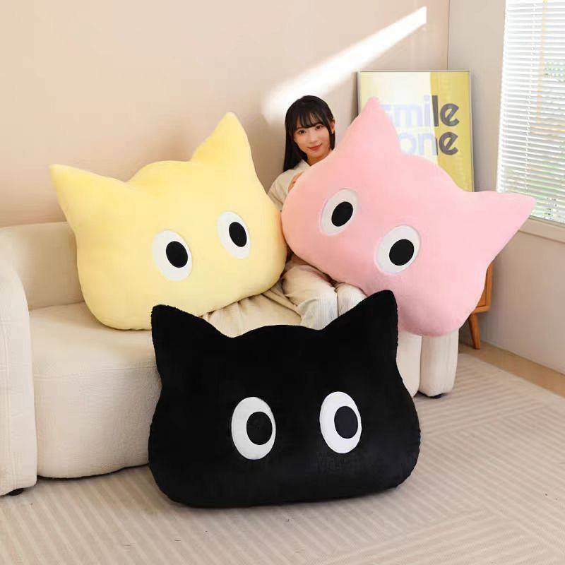 Pillow Dopamine Kitten Cat Doll Plush Toy Confort Doll for Sleeping Girls Birthday Gifts uGyM