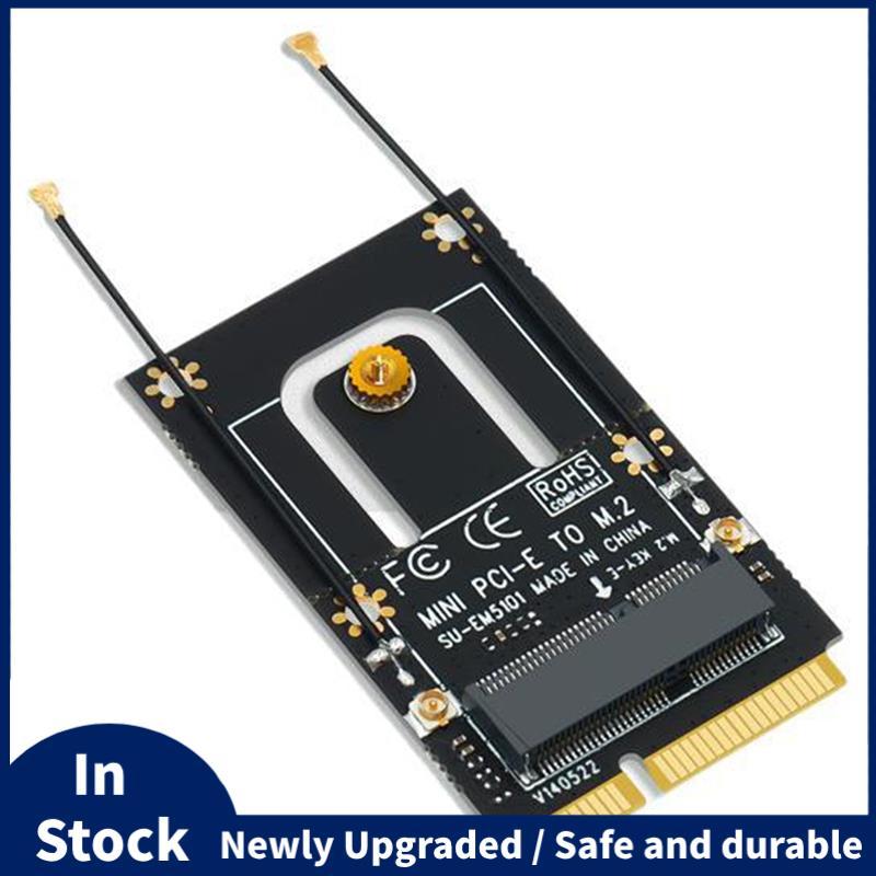 Thẻ chuyển đổi Mini PCIe sang M2 M.2 NGFF Key E Giao diện cho M.2 Wifi Bluetooth Thẻ Wlan không dây
