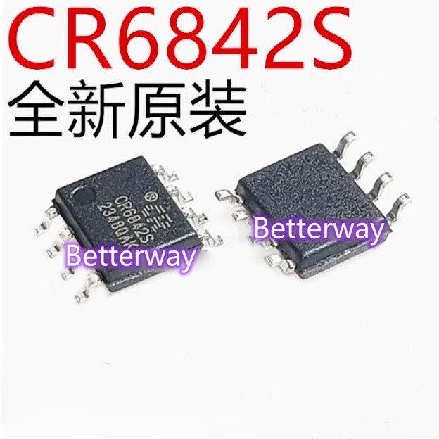 10 chiếc CR6842S CR6842 SOP8 IC mới