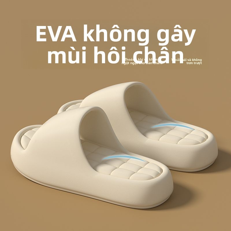 Dép EVA chống trượt siêu nhẹ Đế cao Giày sandal Massage khách sạn / Spa nhẹ