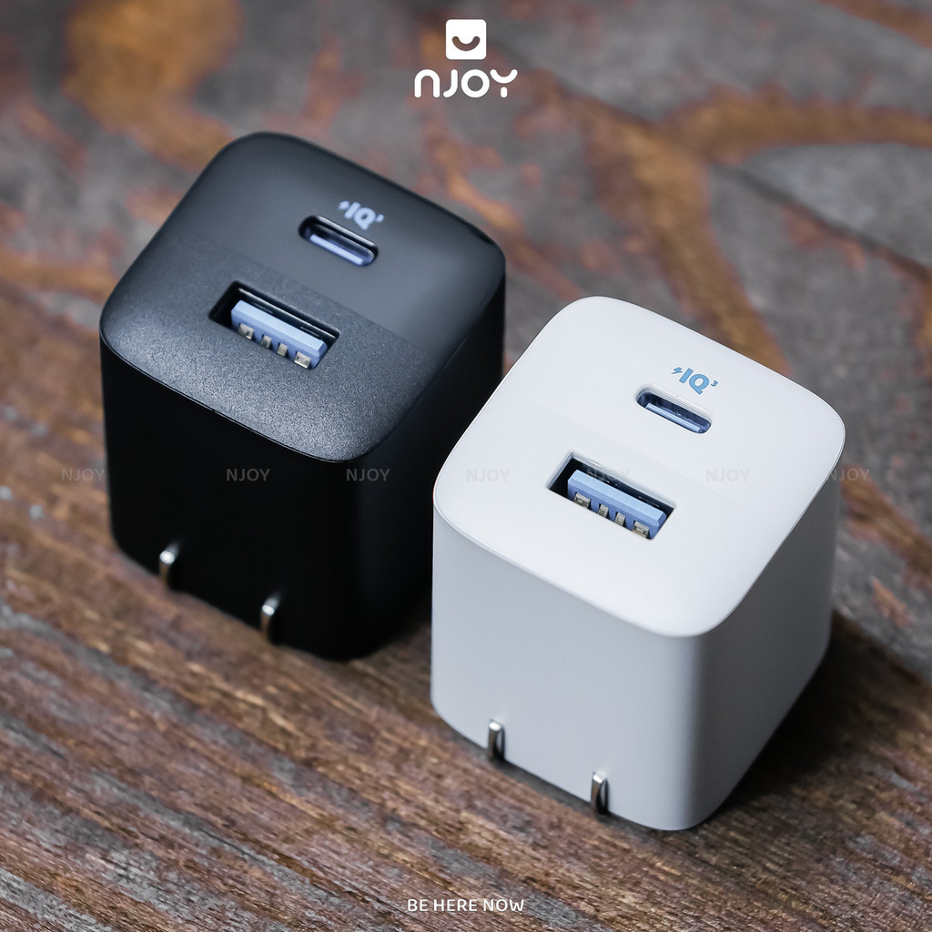 Củ sạc Anker 33W 2 cổng chân gập hỗ trợ QC3.0 PD3.0 PPS cho iPhone iPad AirPods