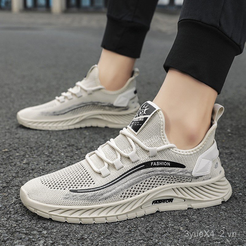 Giày thể thao nam dệt lưới thoáng khí Fuyuan