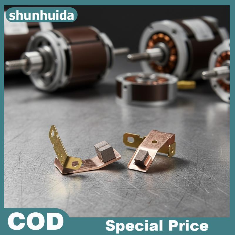 Shunhuida 2 / 6 / 10 Chiếc Máy Khoan Điện DIY Dụng Cụ Điện Động Cơ DC Bàn Chải Carbon Giá Đỡ Cho RS-