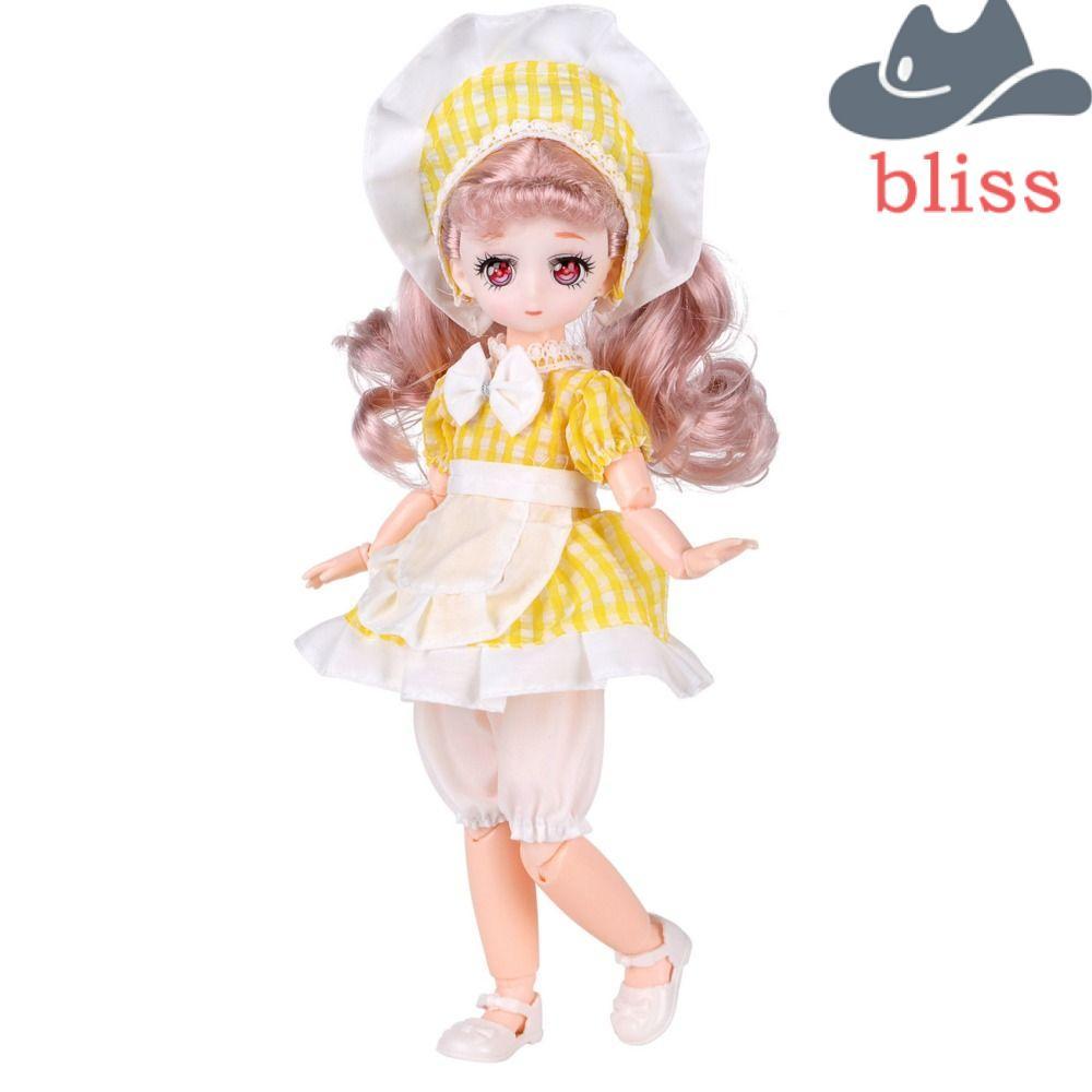 BLISS 1 / 6 Quần áo búp bê BJD, Váy treo công chúa búp bê 30cm tinh tế, Phụ kiện búp bê đáng yêu 30c