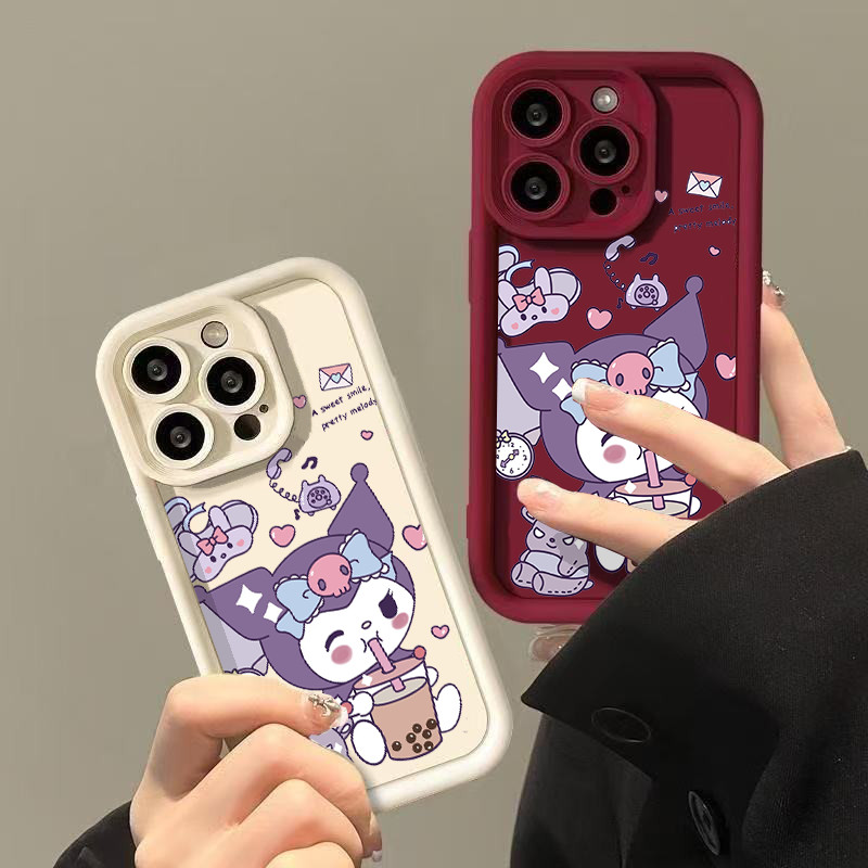 Ốp lưng iPhone 13 Pro Max 13PRO 12PRO 13PROMAX 12PROMAX 12MINI 13MINI 12 MINI 12 Pro Max Trà sữa Kur