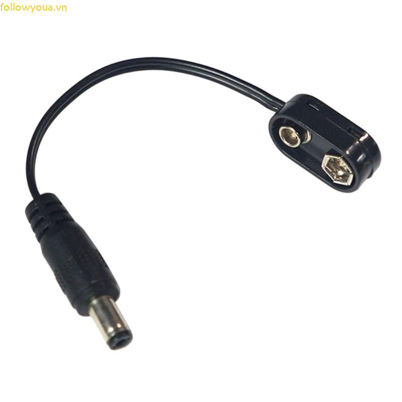 Fol Clip Cáp Chuyển Đổi 9Volt Power Eliminators Adapter Cáp Cấp Nguồn