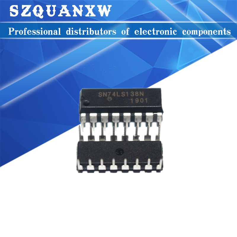 10 SN74LS138N DIP-16 74LS138 DIP HD74LS138P SN74LS112N SN74LS123N SN74LS132N SN74LS139AN SN74LS145N 