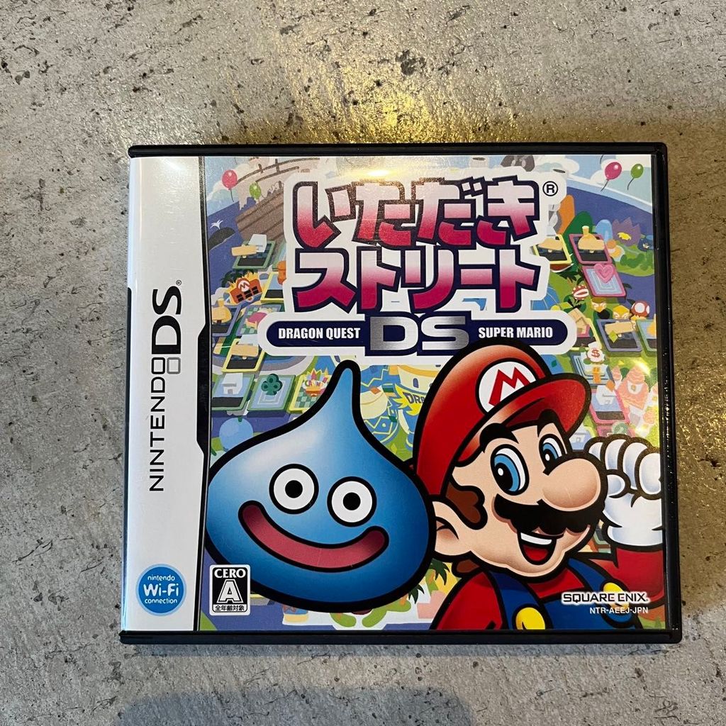 Itadaki Street DS Nintendo DS Game Tested Clean Mario Dragon Quest Board Game Japan