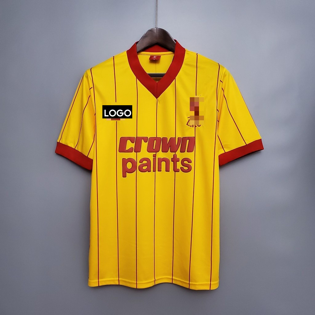 81-84 Liverpool Sân khách Retro Áo bóng đá